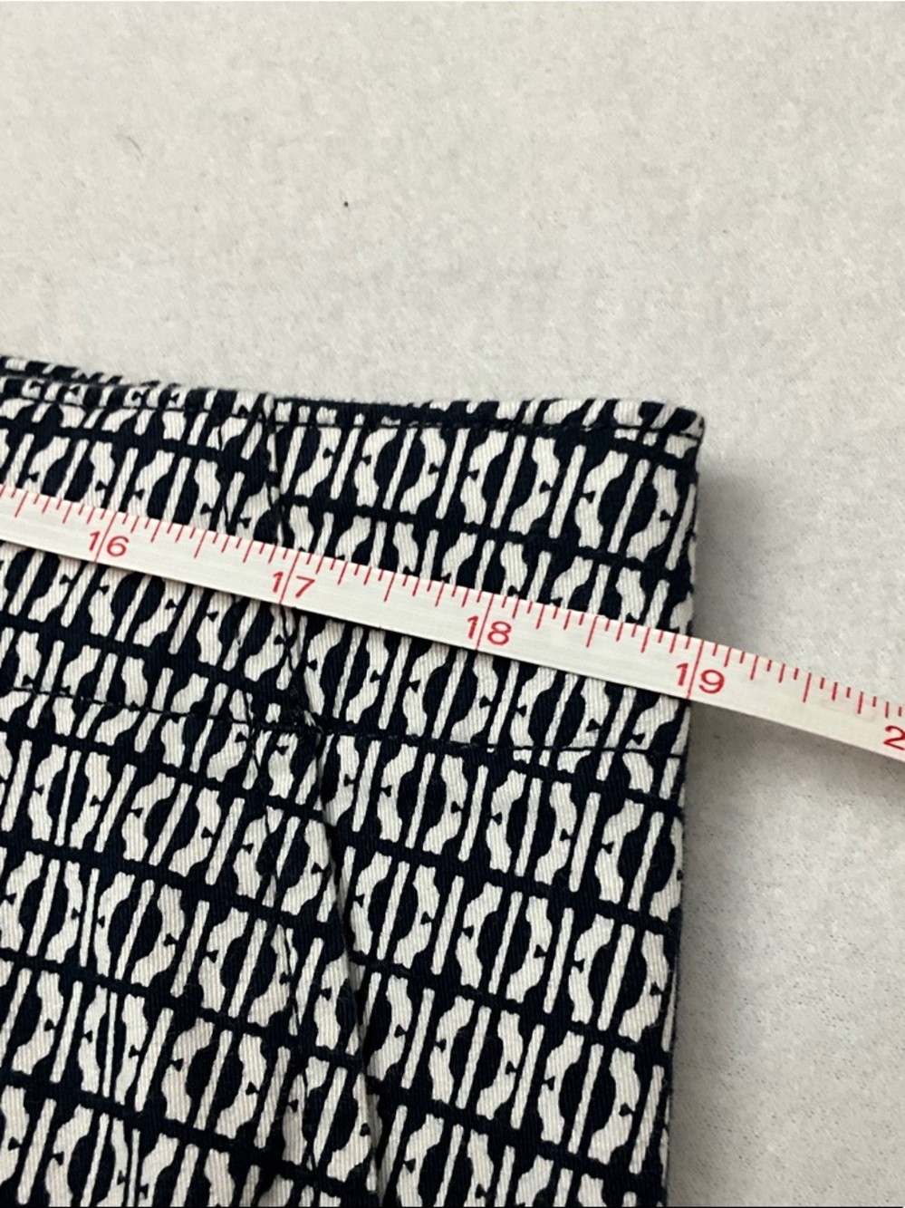 Nautica Black and White women’s flat front shorts-16 - Picture 8 of 8